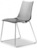 Стул прозрачный Zebra Antishock прозрачный серый