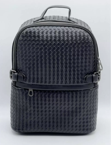 Рюкзак Bottega Veneta Intrecciato черный