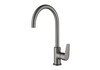 Aquatek AQ1182BGM AQ1182BGM БЕТТА смеситель для кухни, шлиф. черный хром