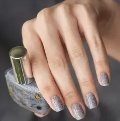 El Corazon Лак Confetti 530a  мраморный