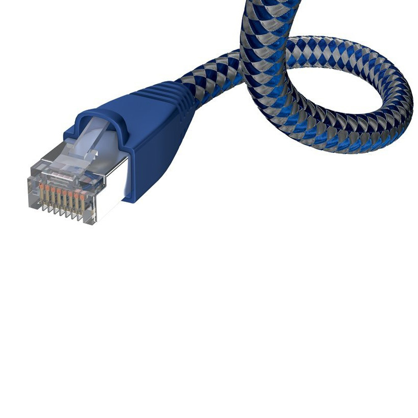 Inakustik Premium CAT6 Ethernet Cable, 0.5 m, SF-UTP, AWG 23, 004803005