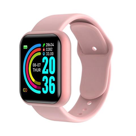 Smart saat \ Смарт часы \ Smart watch pink