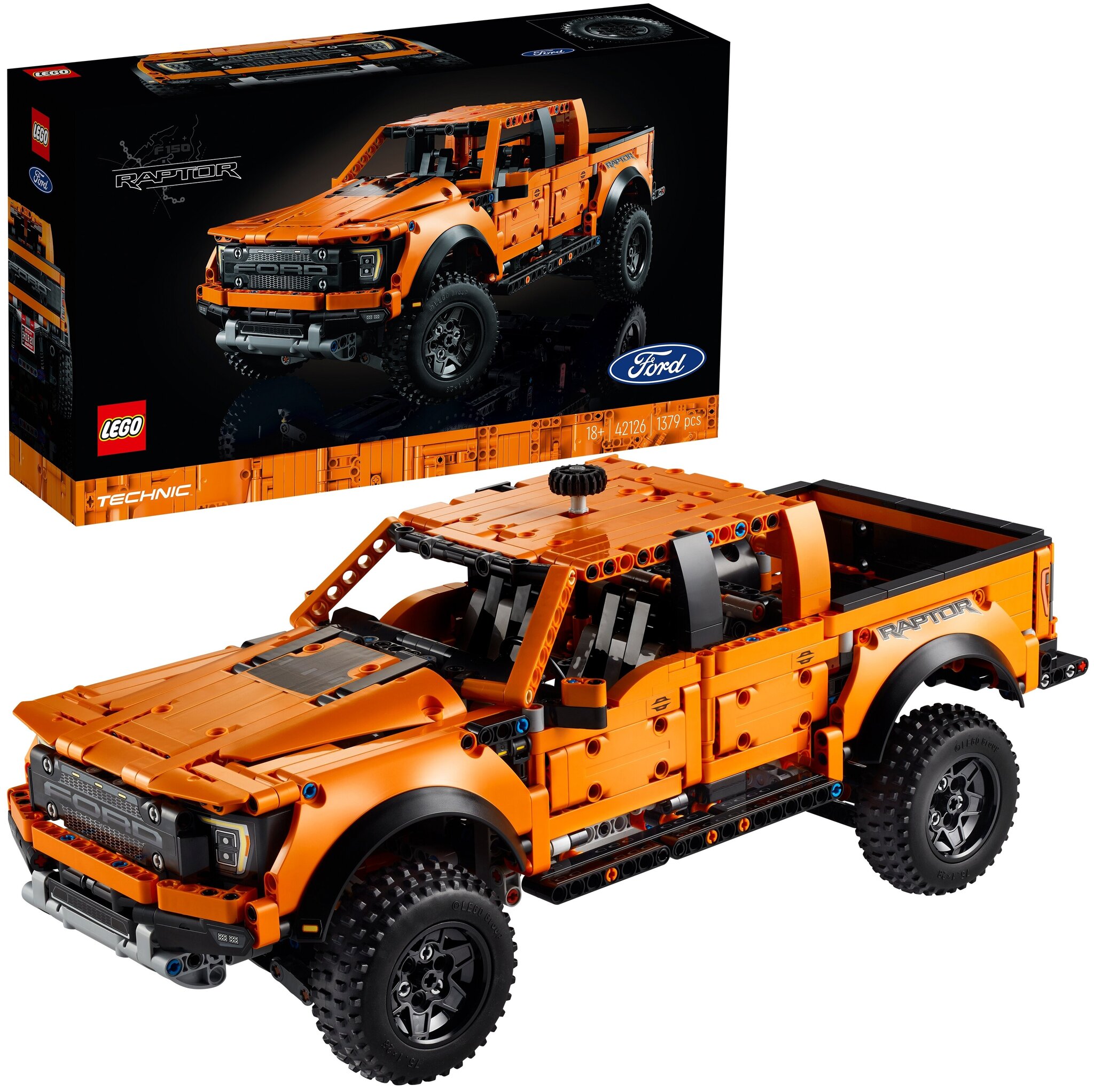 Конструктор LEGO Technic 42126 Ford F-150 Raptor 42126 купить в  интернет-магазине Layon.ru