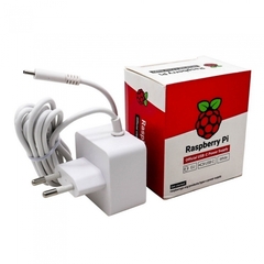 Raspberry Pi 4 Model B Блок питания Official Power Supply Retail, White, 5.1V, 3A, Cable 1.5 m, USB Type С output jack, для Raspberry Pi 4 B (187-3413)(187-3421)(RASP4233) {100} (931243) 187-3421 (187-3413)