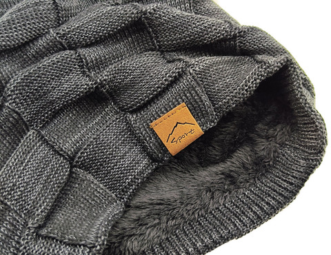 Картинка шапка-бини Skully Wear ZZM-998 5(graphite) - 8