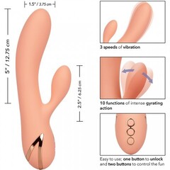 Вибромассажер-кролик CalExotics California Dreaming Monterey Magic (12.75 x 3.75 см)