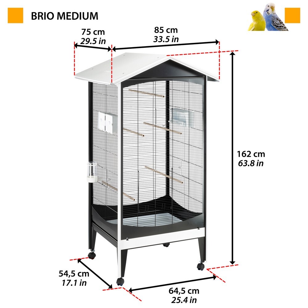 Вольер для птиц BRIO MEDIUM