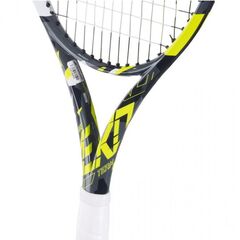 Теннисная ракетка Babolat Pure Aero Team - grey/yellow/white  + струны + натяжка