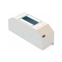 Бокс навесной DEKraft ЩРН-П 1/2, 1- 2 модуля, IP30, 126 x 42 x 58 мм