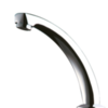 Delabie 981142 Литой фикс.излив M1/2", Д. 140-В.120, настраиваемый регул. струи