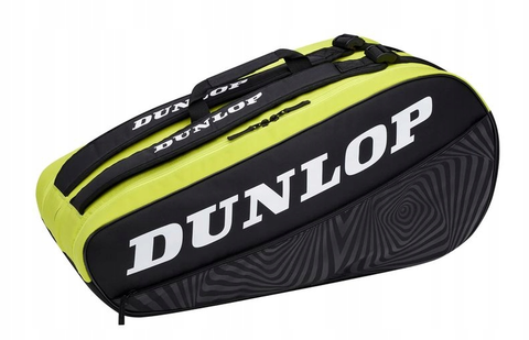 Теннисная сумка Dunlop Termobag SX Club 10 RKT - black/yellow