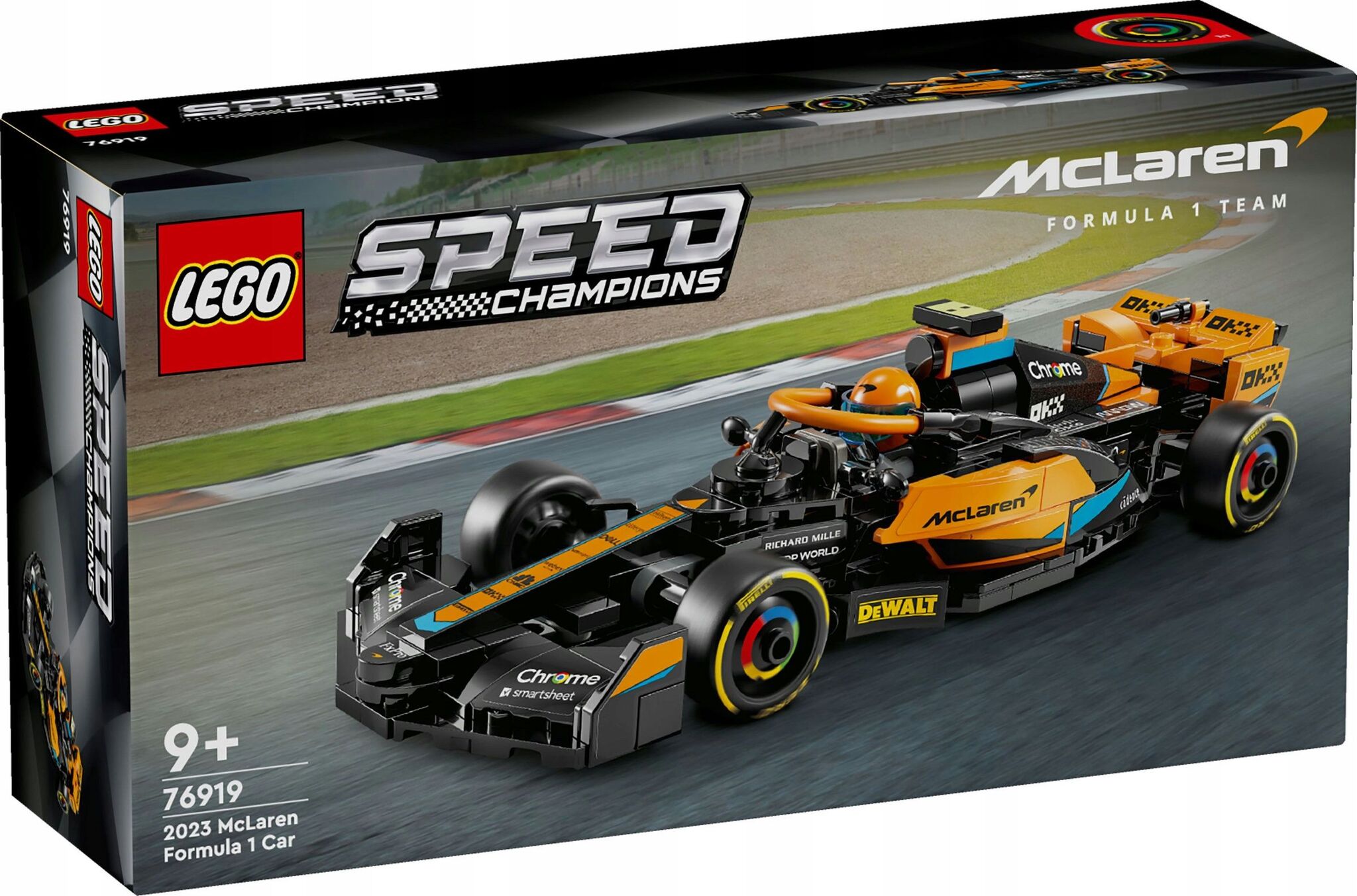 Конструктор LEGO Speed Champions - Гоночный автомобиль McLaren Формулы 1,  Макларен версия 2023 года - Лего 76919 купить в Москве | Доставка по России.