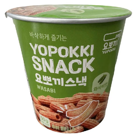 Снеки со вкусом васаби Yopokki Snack Wasabi, 50 гр