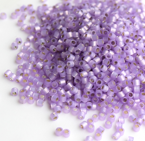 DBM-0629 Silver Lined Lavender Alabaster Dyed