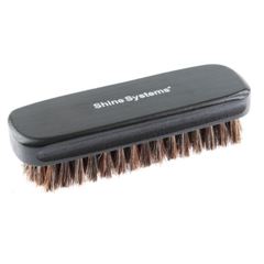 Shine Systems Leather Brush - щетка для чистки кожи с натуральной щетиной