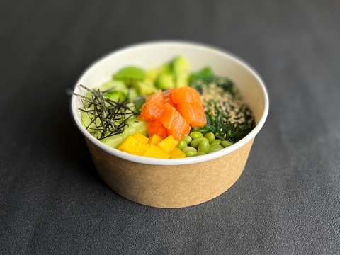 Поке с лососем