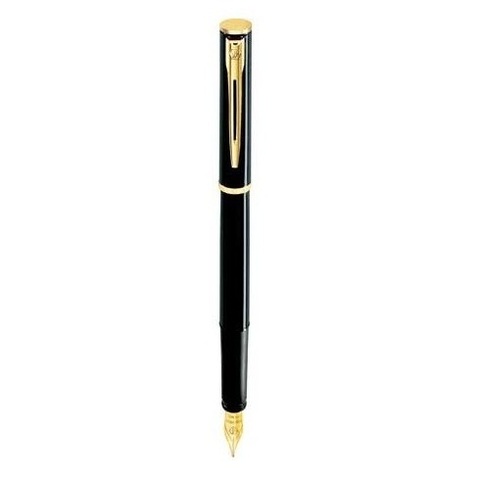 Ручка перьевая Waterman Apostrophe Lacquer Black GT, M (S0702700)