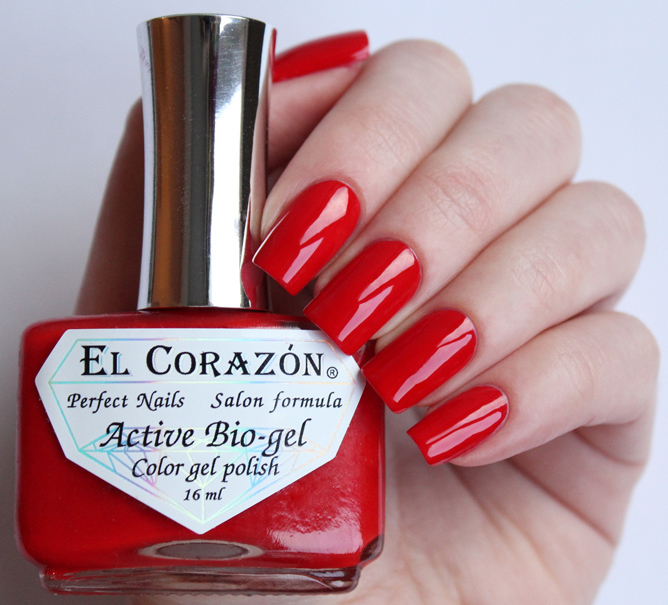 El Corazon 423/ 329 active Bio-gel  Cream красный