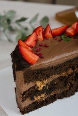 ШОКОЛАДНЫЙ ТОРТ БЕЗ САХАРА (1.85 КГ)