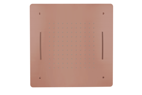 Boheme 428-CB Потолочный душ 2-х функциональный из нерж. стали Copper Brushed