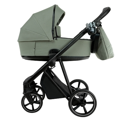 ROAN Коляска 2 в 1 Sol короб + прогулка Sage Green/Black