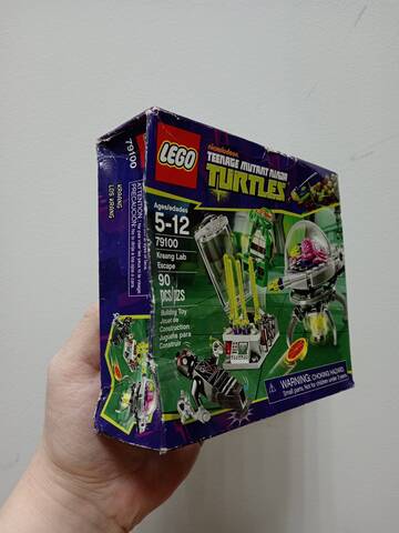Конструктор LEGO Черепашки Ниндзя 79100 Побег из лаборатории Крэнга