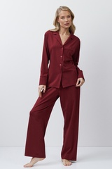 Пижама женская со штанами ARUELLE CADANCE BURGUNDY