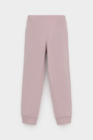 брюки  для девочки  КР 400781/розово-сиреневый