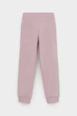 брюки  для девочки  КР 400781/розово-сиреневый