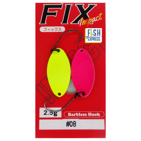 Блесна колеблющаяся FOREST FIX IMPACT 2g цвет #08 (РЕПЛИКА)