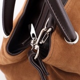 Сумка Саломея 278 эко-замша миндаль