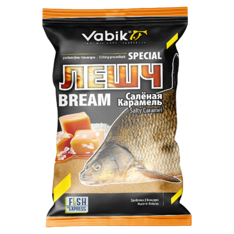 Прикормка Vabik SPECIAL Лещ Соленая Карамель 1кг 10 шт/уп.