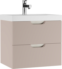 Тумба подвесная под умывальник Дюна 60 Латте В2