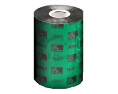 Zebra Resin Ribbon, 89mmx450m (3.5inx1476ft), 5095; High Performance, 25mm (1in) core, 6/box