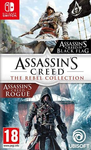 Assassins Creed: Мятежники Коллекция (The Rebel Collection) (картридж для Nintendo Switch, полностью на русском языке)