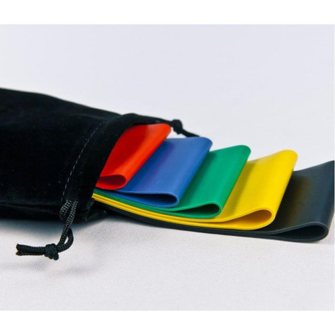 Фитнес резинки Mini Bands, набор из 5 штук