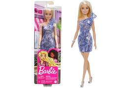 Кукла Barbie в голубом платье