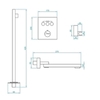 RGW 511408371-01 Shower Panels SP-371 с термостатом Хром