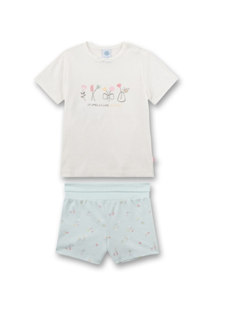 Пижама с коротким рукавом для девочки Sanetta 221856 1948