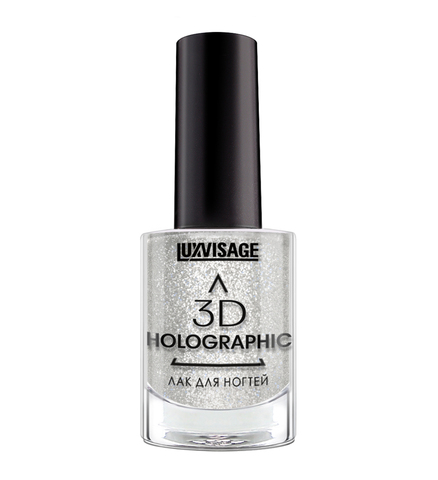 LuxVisage Лак для ногтей 3D HOLOGRAPHIC тон 701холодный бриллиант 11мл