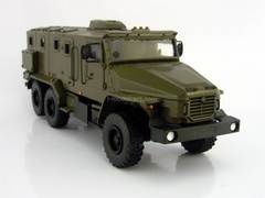 Ural-4320VV Armored MVD Russia Interior Ministry Troops handmade 1:43