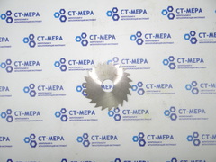 Фреза отрезная по металлу 63х1.6х16мм. z=22 Р18 без фаски без ш/п