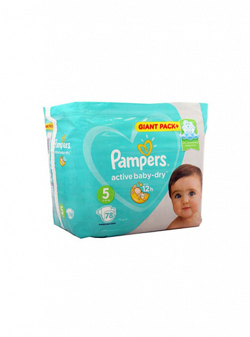 Uşaq bezi \ Подгузники \ Diapers Pampers 5 - 78 pcs