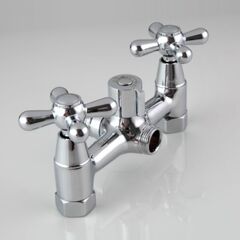 Смеситель для ванны, Frap, с кран-буксой, хром, F2225