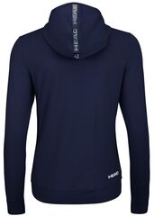 Женская теннисная куртка Head Lob Hoodie W - dark blue