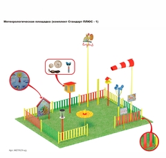 Метеорологическая площадка (комплект Стандарт ПЛЮС - 1)