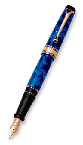 Ручка перьевая Aurora Optima Auroloide Blue GT, F (AU-996/ВF)