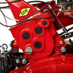 Мотоблок Буцефал (7 л.с. КПП 2F/1R шир 60-90 см фр 24 ножа колеса 4