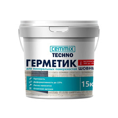 Акриловый шовный герметик для минеральных поверхностей Cemmix, белый
