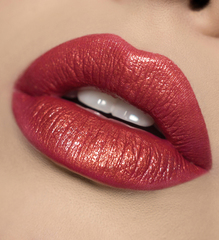 LuxVisage Губная помада  LUXVISAGE тон 33 красный с глиттерами и жемчужным перламутром